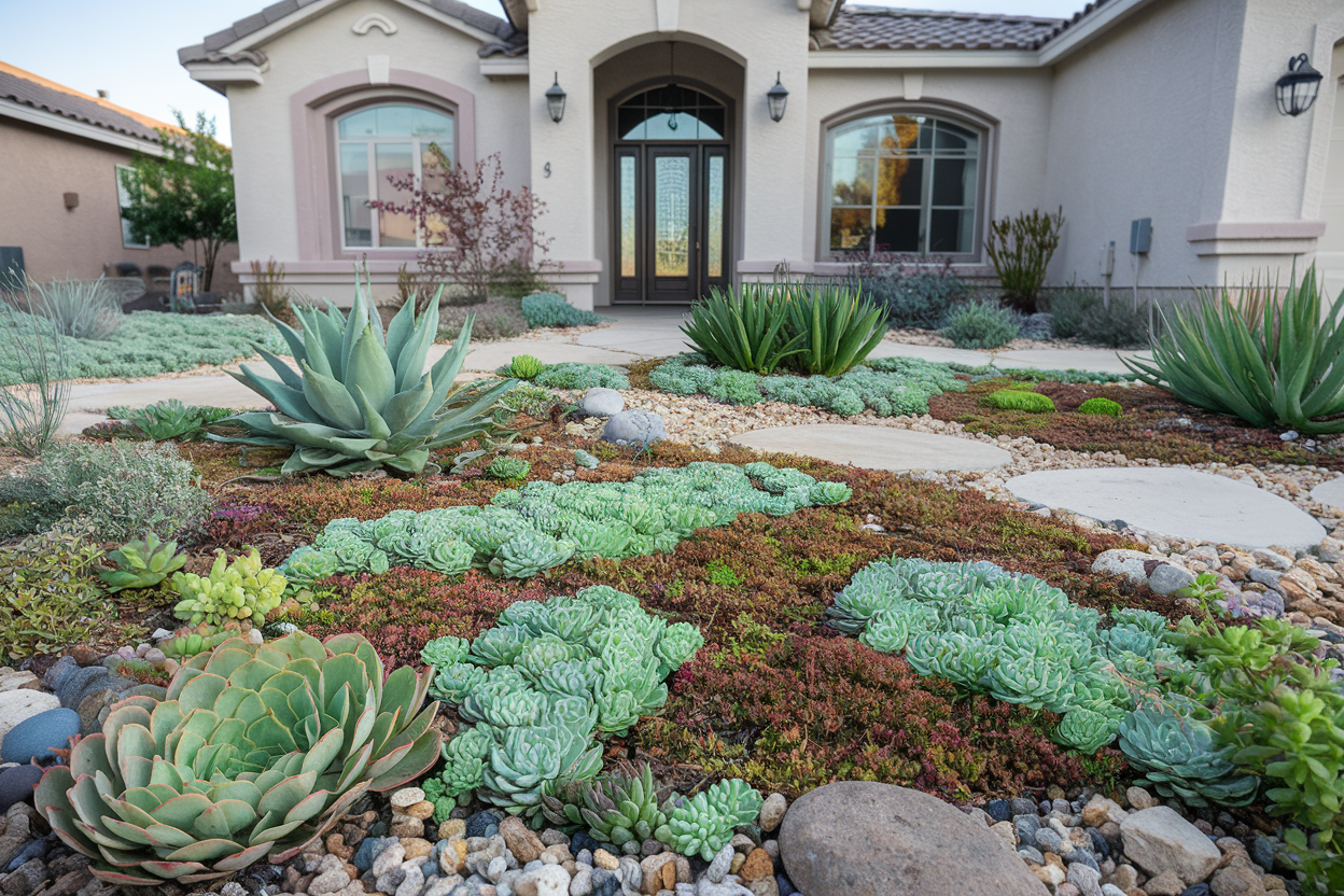 10. Succulent Ground Cover
