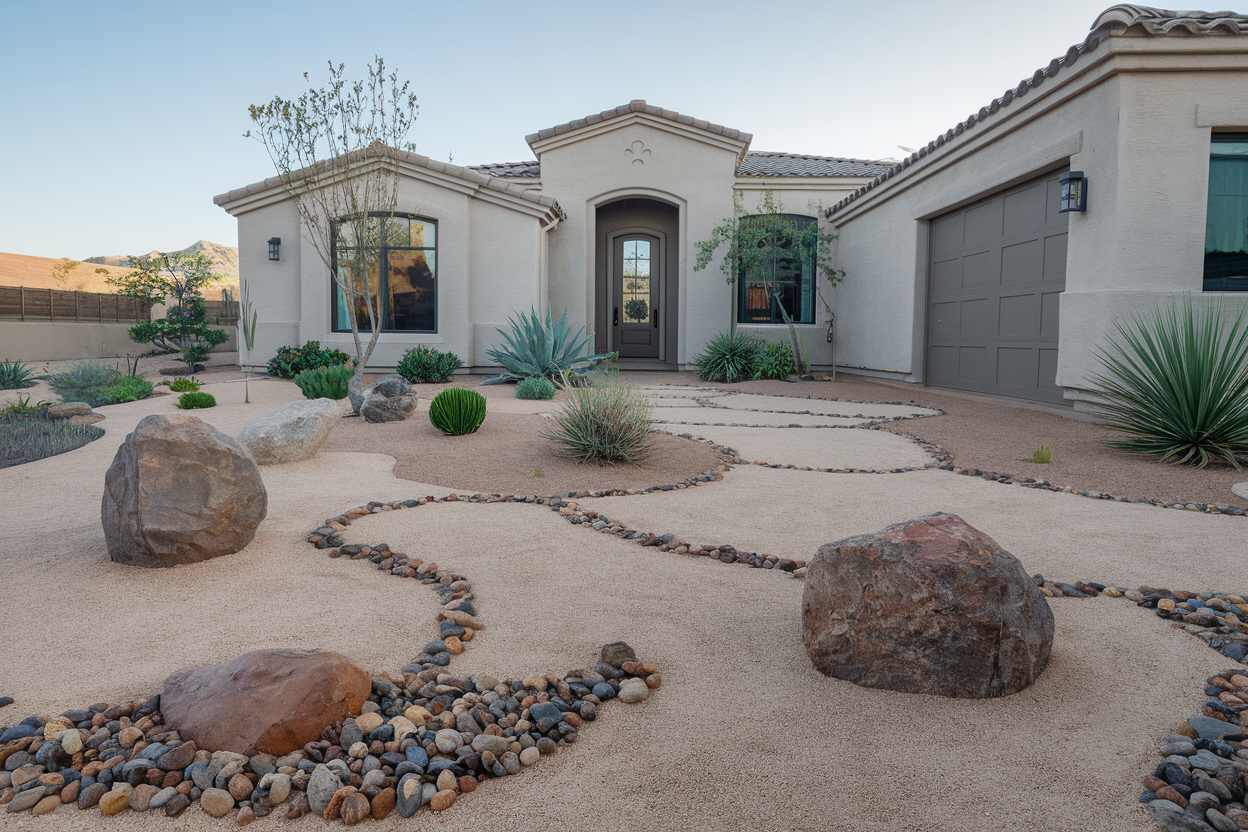14. Pebble or Gravel Garden