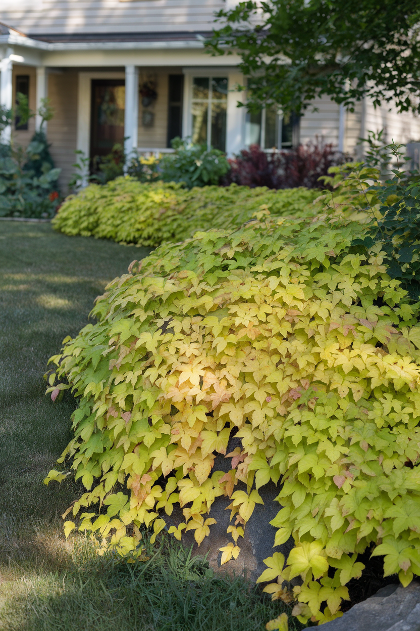 9. Creeping Jenny (Lysimachia nummularia)