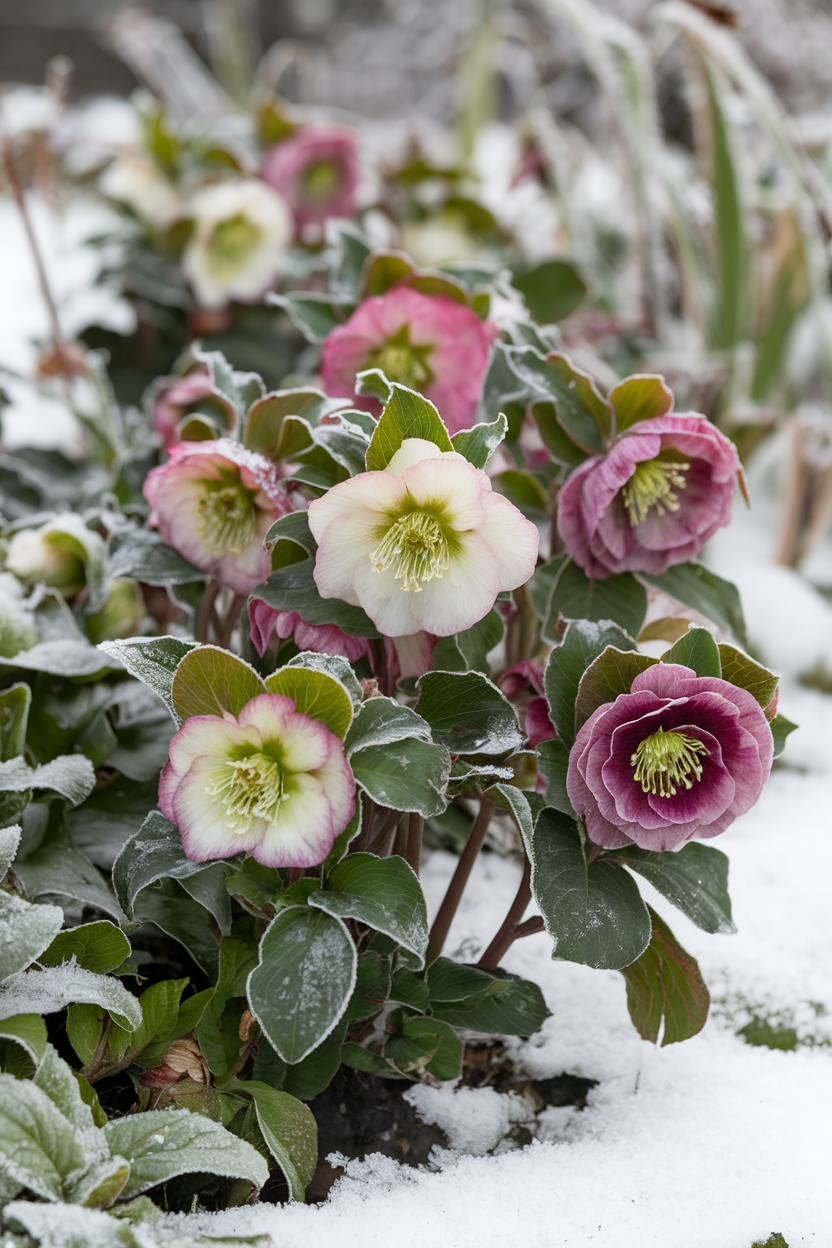 2. Hellebore (Helleborus)