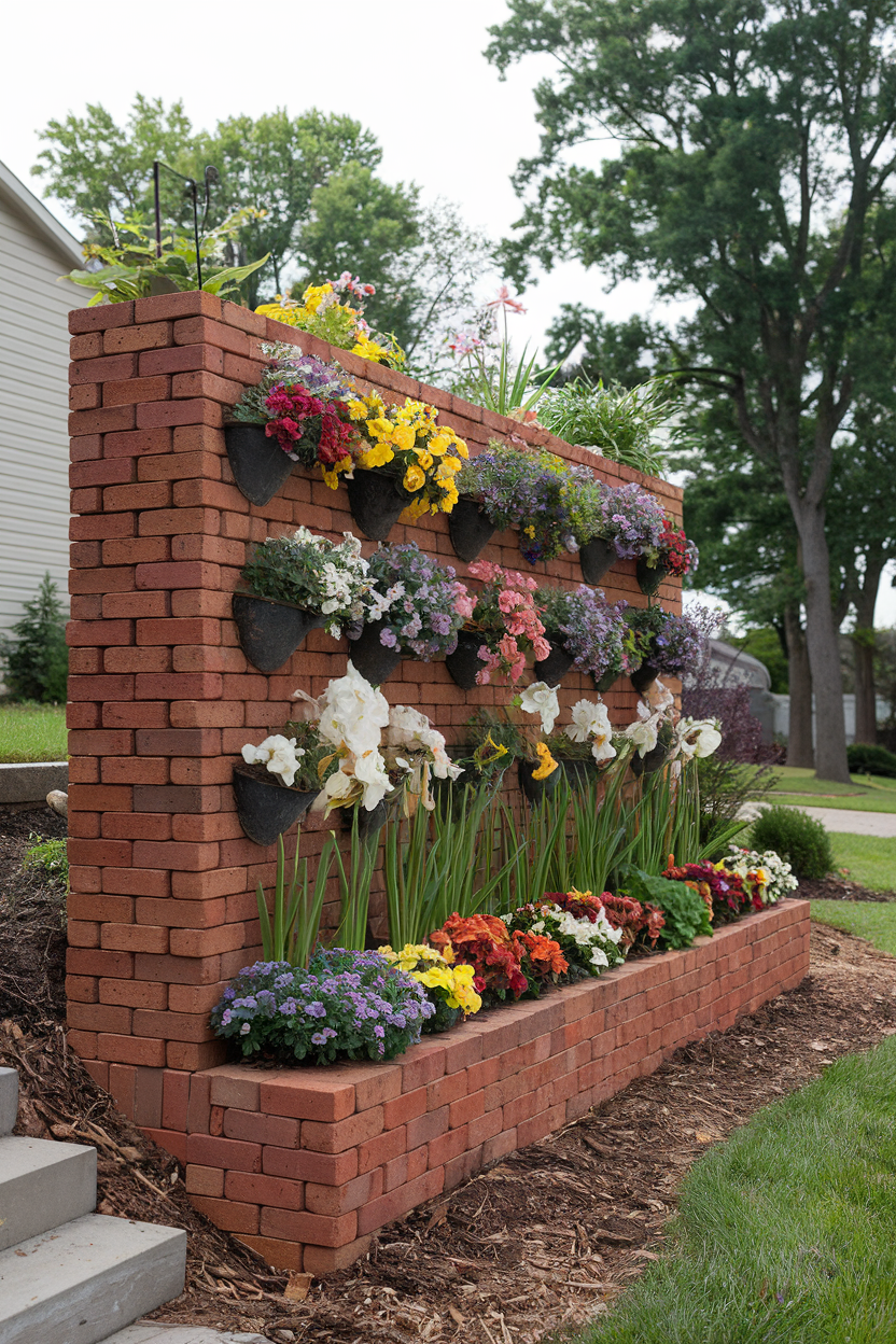 22. Flower Bed Wall