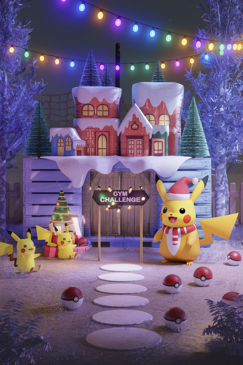 4. Pokemon Front Yard Display