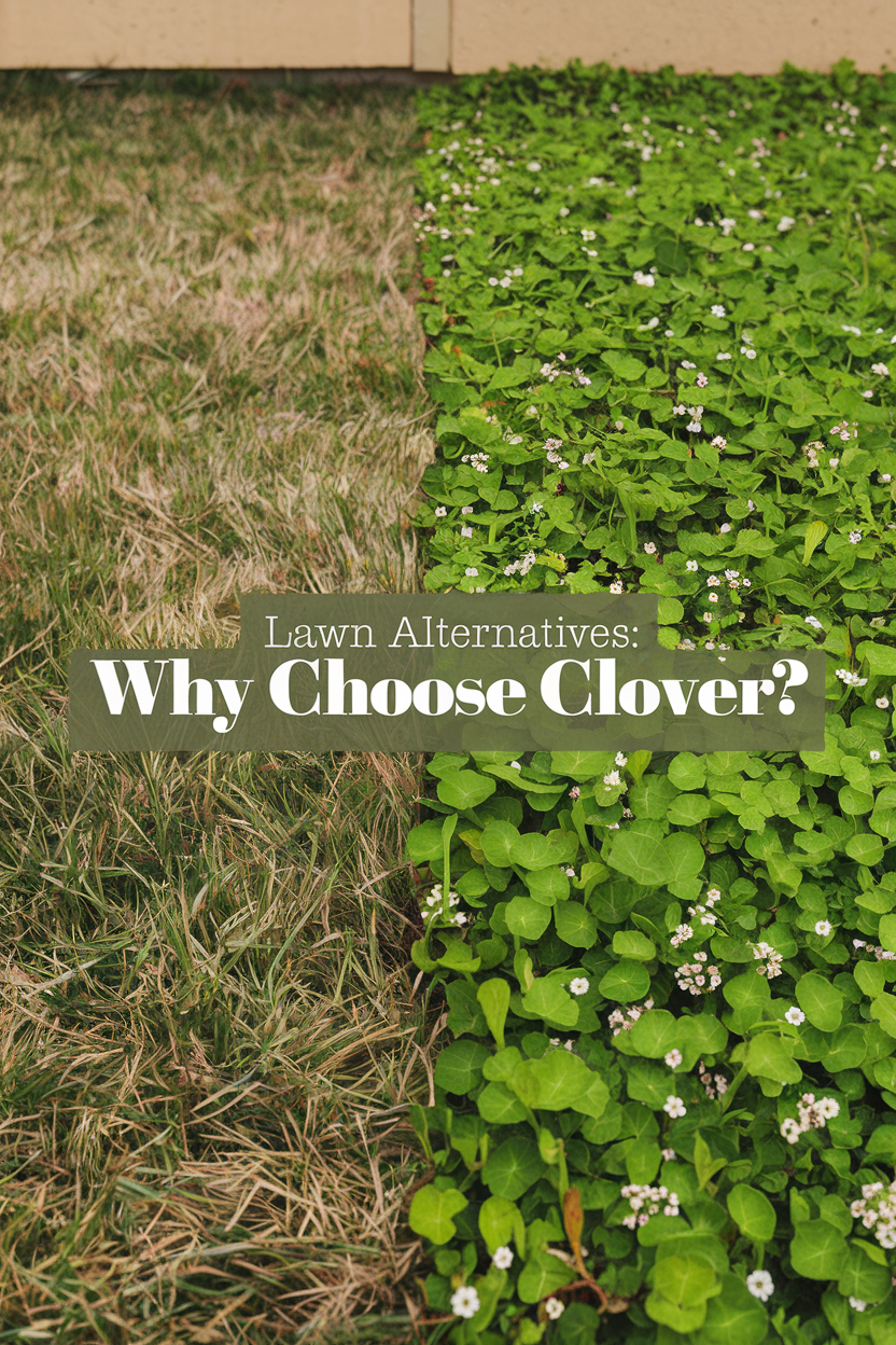 lawn alternatives why choose clover