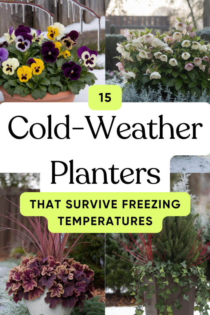 15 Cold-Weather Planters That Survive Freezing Temperatures