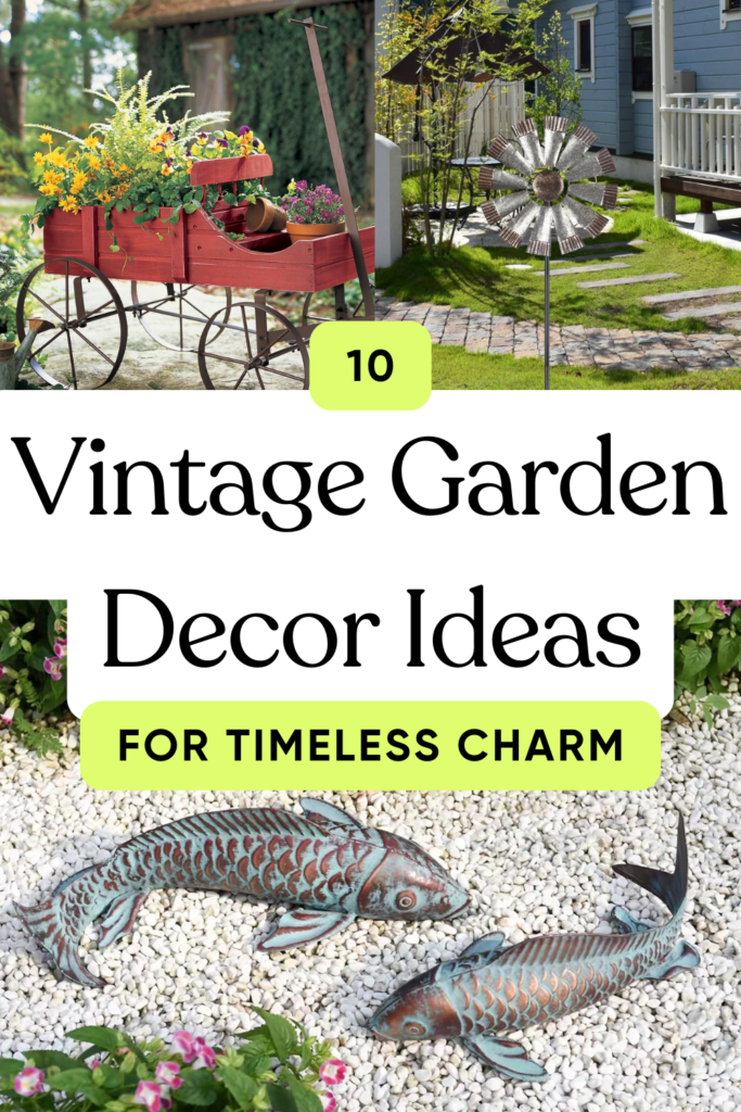 10 Vintage Garden Decor Ideas You Can Buy for Timeless Charm