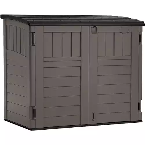 Suncast Outdoor Storage Shed With Lock