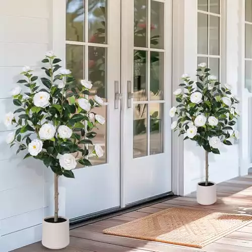 Artificial Camellia Tree