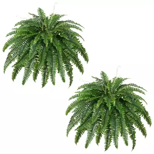 Artificial Boston Fern Bush